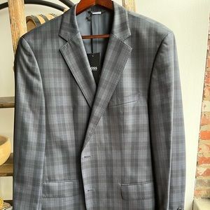 Hugo Boss Guabello Biotech Wool Sport Coat NWT 46R